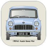 Austin Seven Mini Deluxe 1959-61 Coaster 1